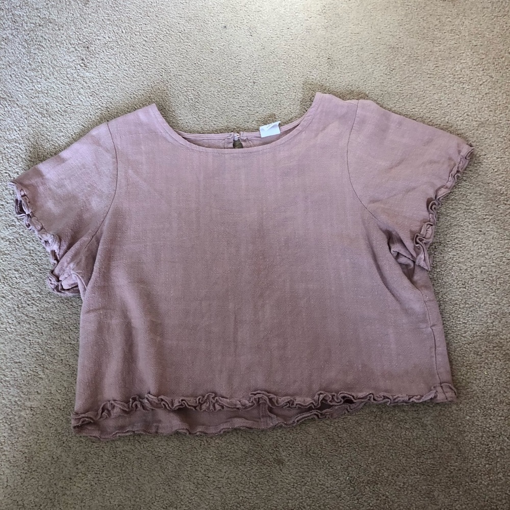Me to We Cropped Tee